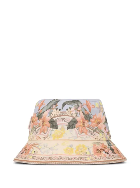 ZIMMERMANN floral-print bucket hat