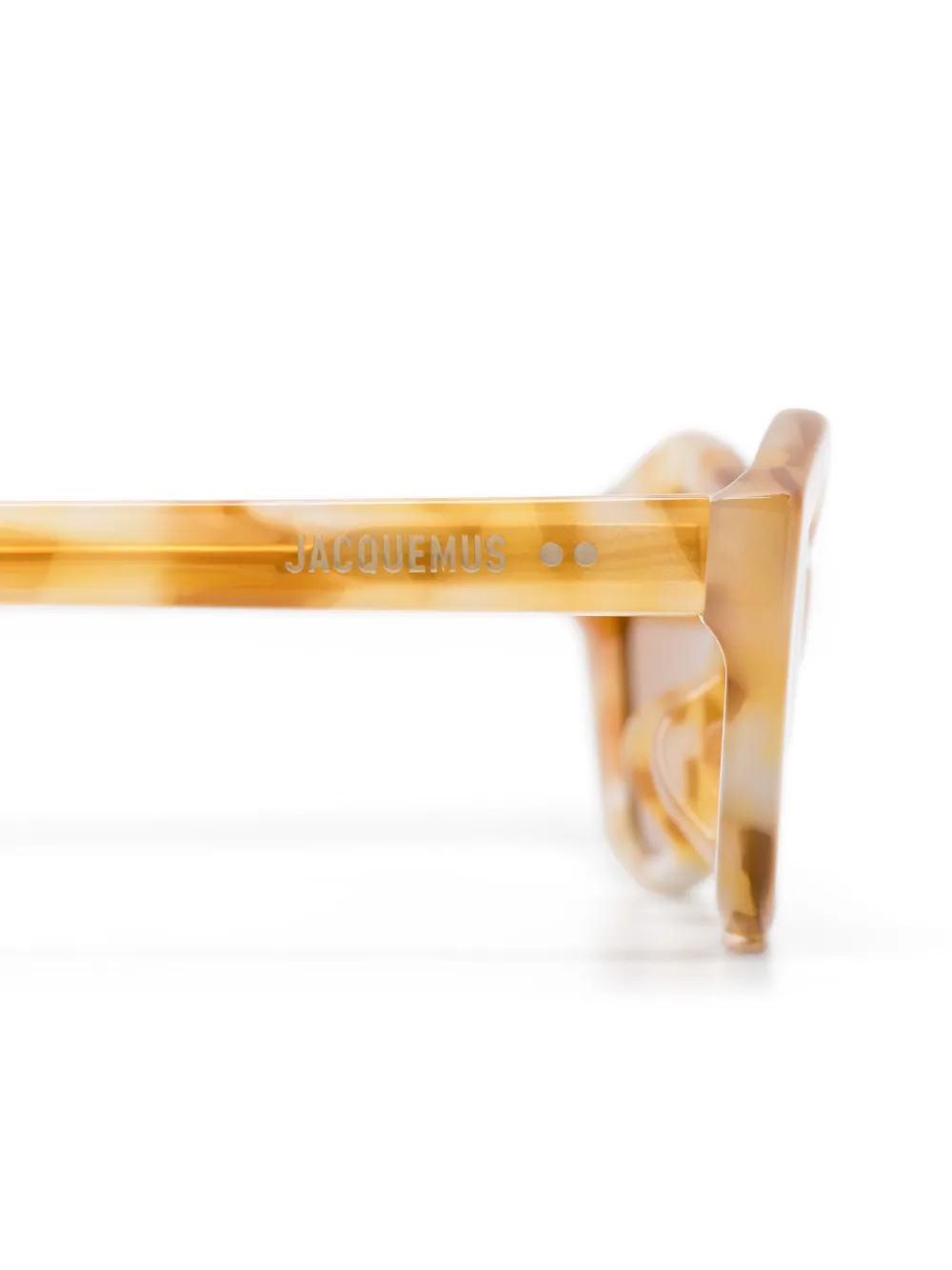 Jacquemus Bambino zonnebril Beige