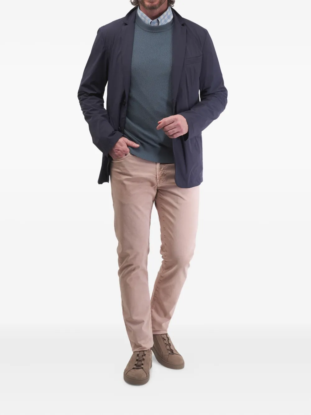 Brioni knitted textured sweater | Jumpers | Image 2