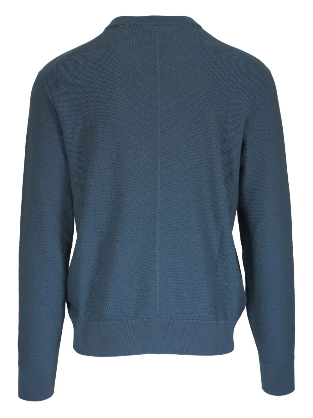 Brioni Gebreide trui met textuur Blauw