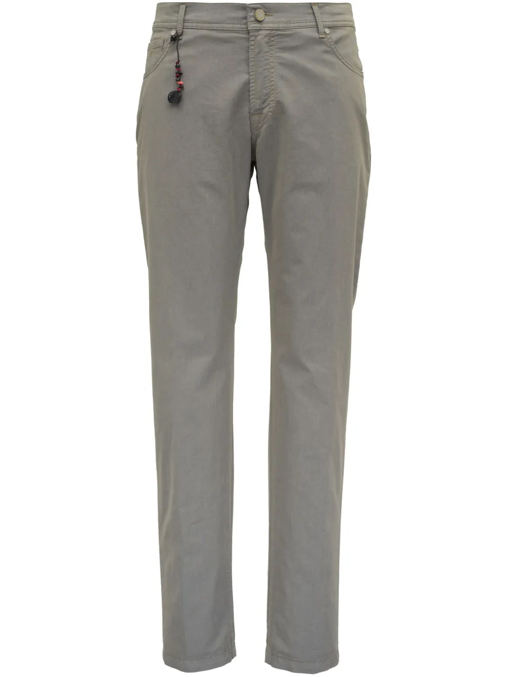charm-detail straight trousers