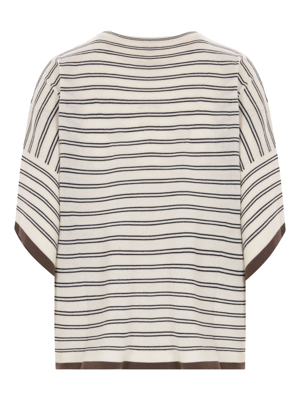 Brunello Cucinelli striped sweater - Beige