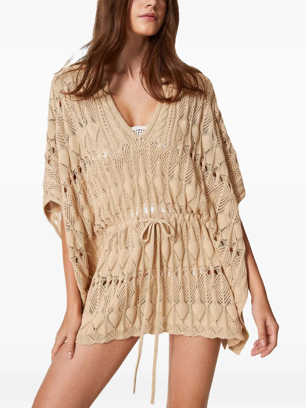TWINSET Gehäkelter Kaftan | Kaftane & Sarongs | Image 2