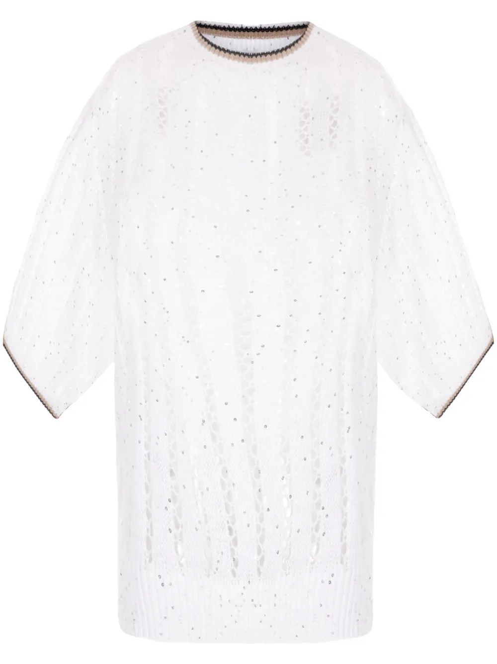 BRUNELLO CUCINELLI RIBBED SWEATER