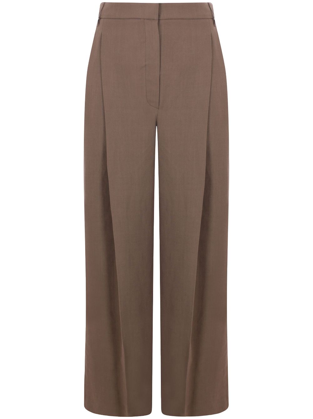 Brunello Cucinelli straight-leg trousers - Brown