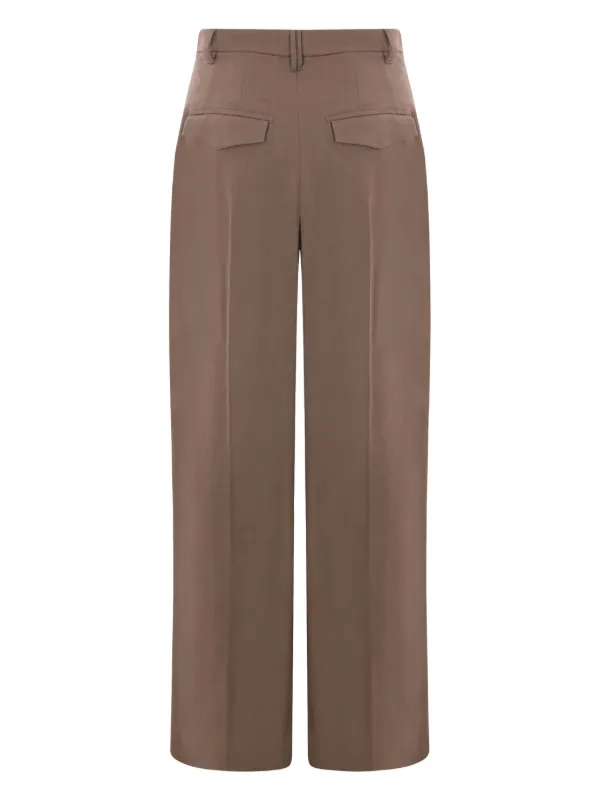 専用　美品BRUNELLO CUCINELLI ブラウン ストレートパンツ Brunello Cucinelli ストレートパンツ | ブラウン | FARFETCH JP