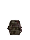 Fendi Pre-Owned 2000-2023 Zucca Canvas crossbody bag - Brown