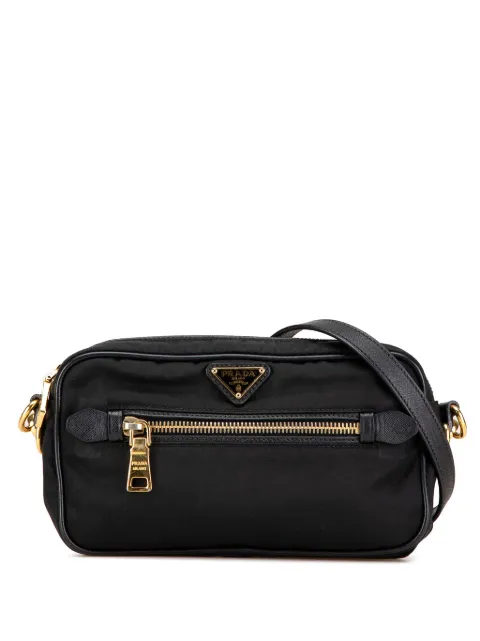 Prada Pre-Owned 2000-2023 Small Tessuto Front Pocket Camera Bag crossbody bag