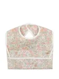 Bonpoint floral-print bib - White