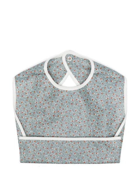 Bonpoint leaf-print bib