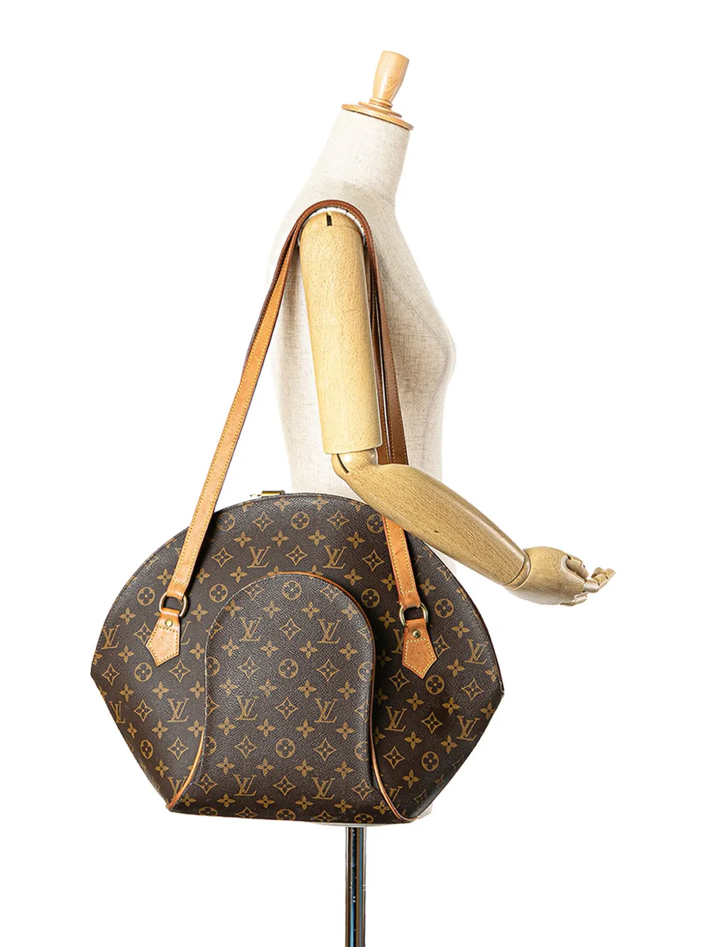 Louis Vuitton Pre-Owned 1998 Monogram Ellipse GM Shopping Bag schoudertas - Bruin