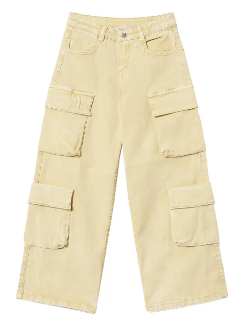 TWINSET Kids pantalones tipo cargo