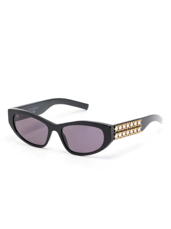 GIVENCHY ブラック 4G メガネ 4G unisex sunglasses in acetate in - black | Givenchy US