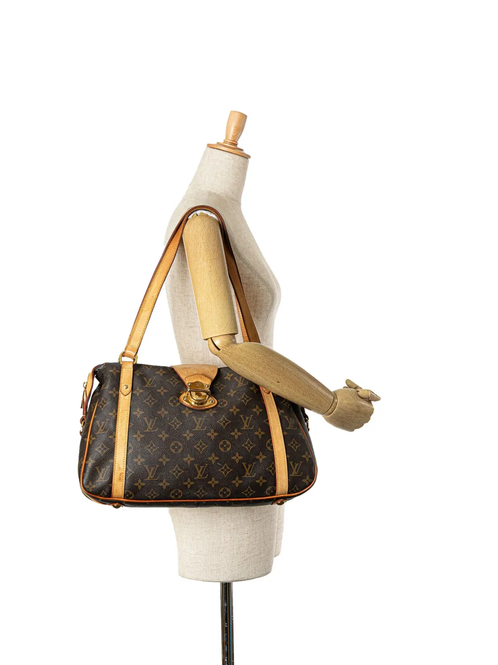 Louis Vuitton Pre-Owned 2009 Stresa PM schoudertas met monogram - Bruin