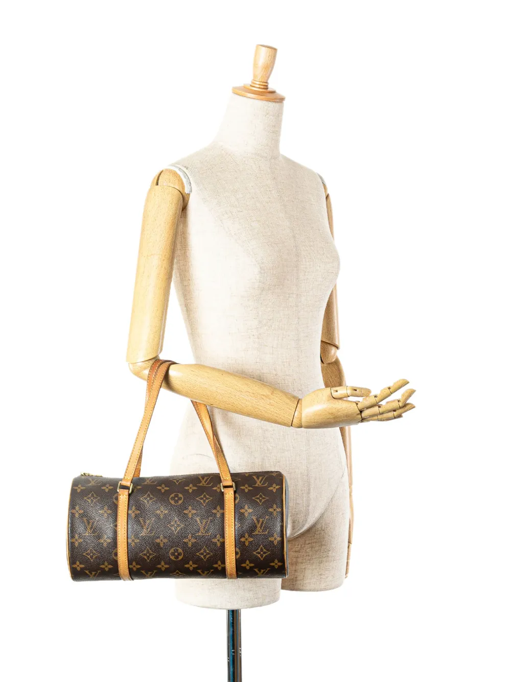 Louis Vuitton Pre-Owned 2003 Monogram Papillon 30 handtas - Bruin