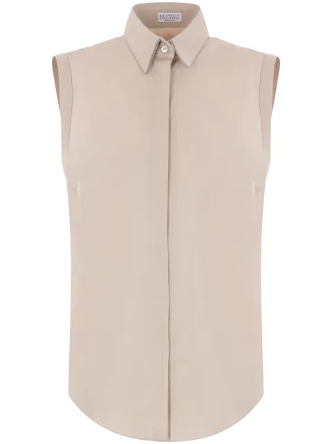 Brunello Cucinelli poplin shirt