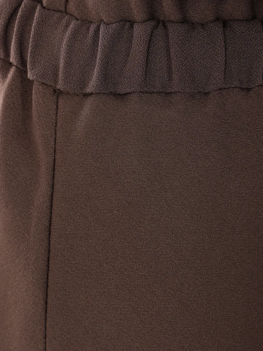 Brunello Cucinelli Satijnen maxi-jurk Bruin