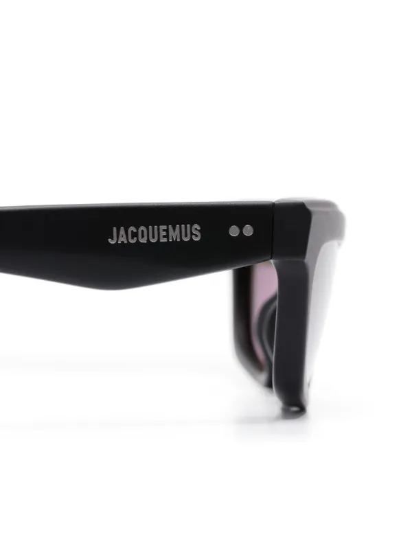 Jacquemus Salon Sunglasses | Black | FARFETCH TW
