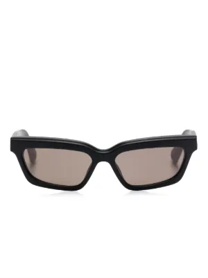JACQUEMUS ブラック スクエア サングラス Jacquemus スクエアフレーム サングラス | ブラック | FARFETCH JP
