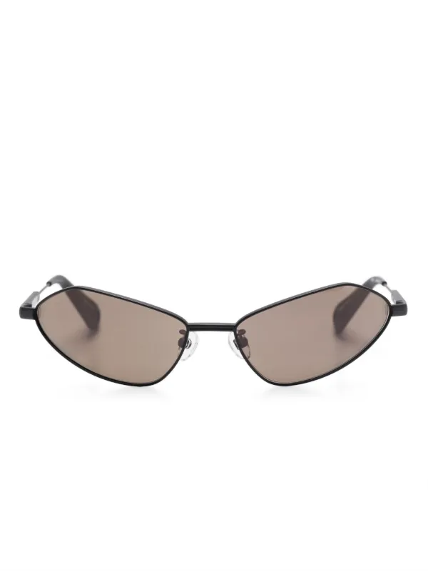 Jacquemus Brown Cat-Eye Sunglasses Bambino Jacquemus Bambino Sunglasses | Shopbop main image 4