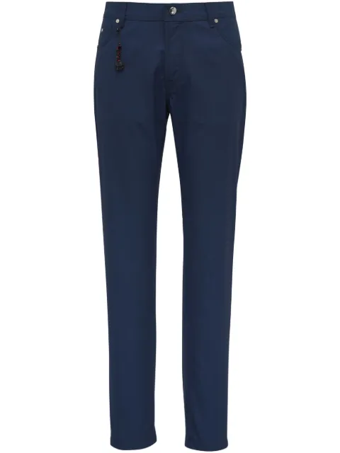 Marco Pescarolo charm-detail straight trousers