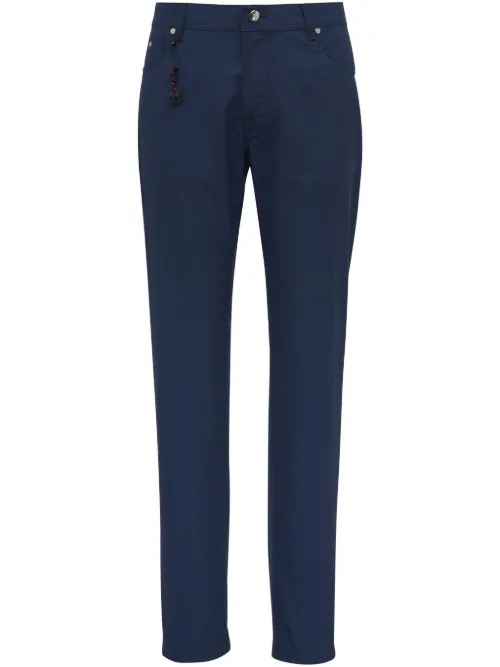 Pantalon droit à détail de breloque - Marco Pescarolo - Modalova