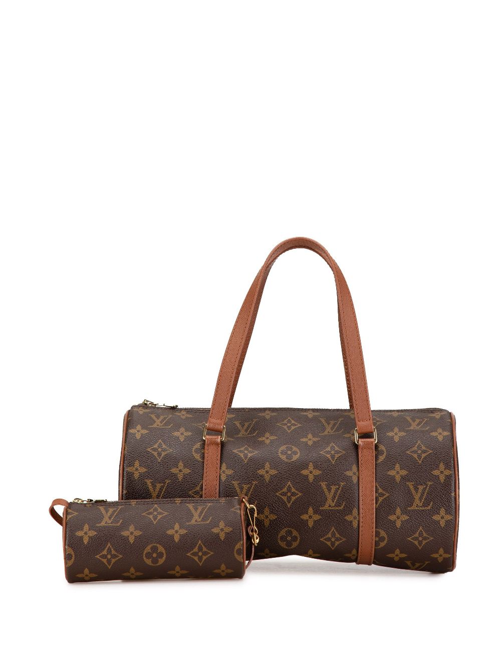 Louis Vuitton Pre-Owned 1996 Papillon 30 handtas met monogram - Bruin