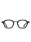 akila Iris geometric acetate frames - Black