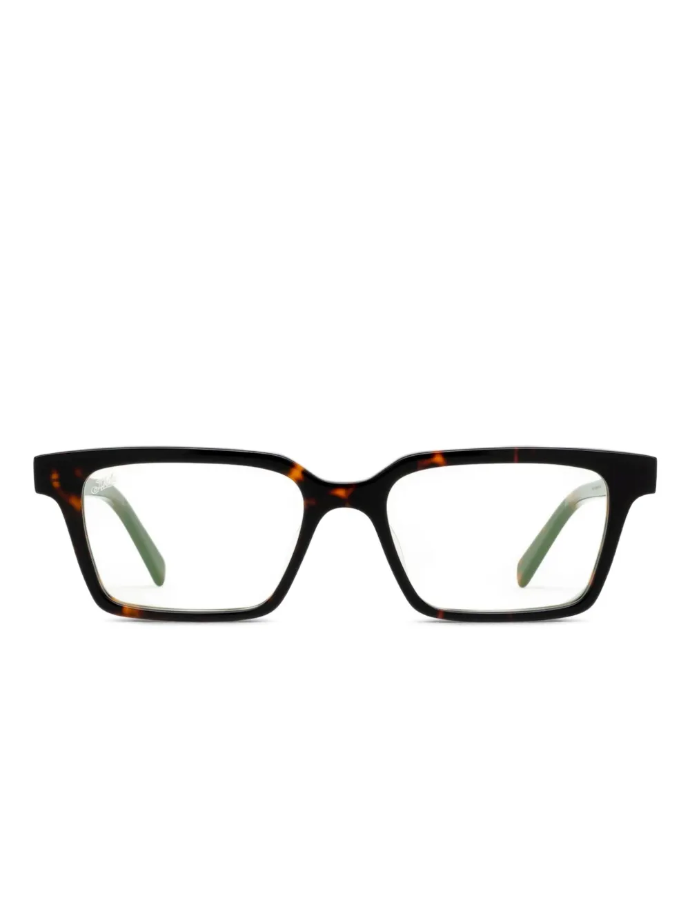 akila Maven rectangle acetate glasses | Brown | Image 1