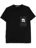 Karl Lagerfeld Ikonik Karl print T-shirt - Black