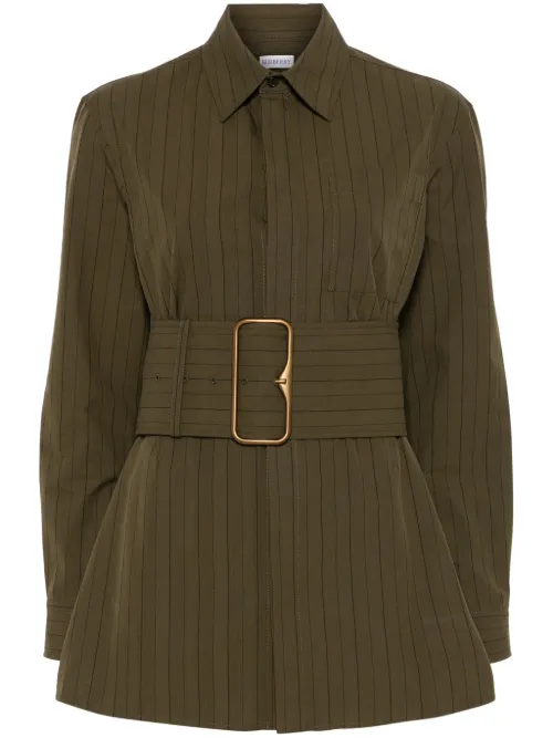 Robe courte à fines rayures - Burberry - Modalova