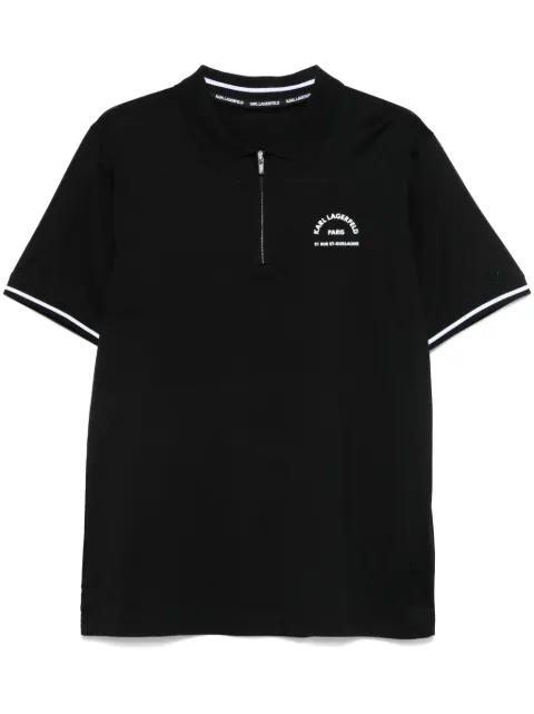 Karl Lagerfeld cotton polo shirt