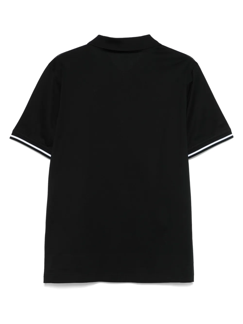 Karl Lagerfeld cotton polo shirt - Zwart