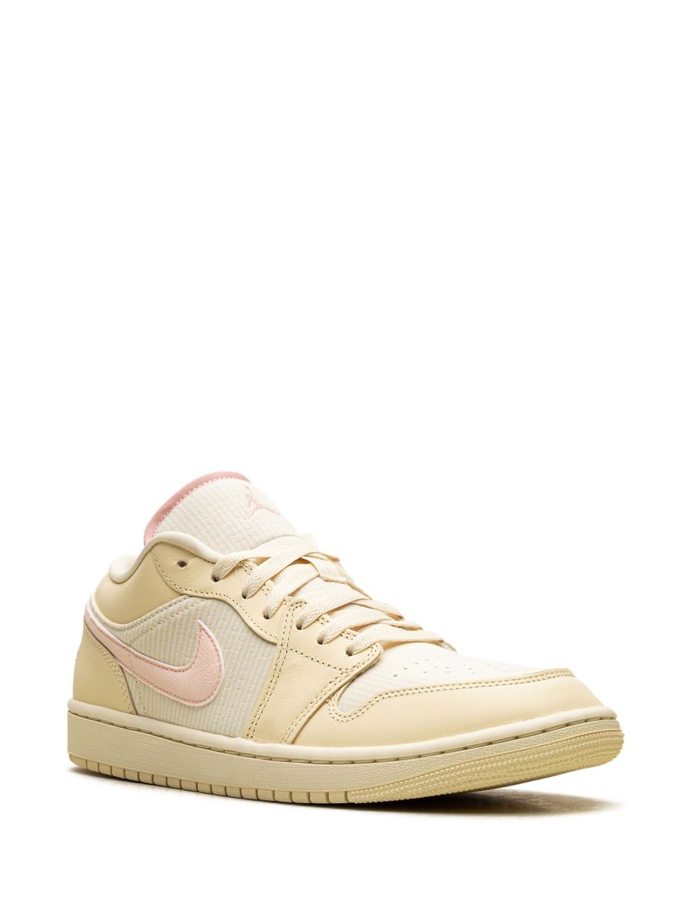 Jordan 1 Low Seersucker - Muslin/Sail/Coconut Milk/Legend Pink sneakers - Beige