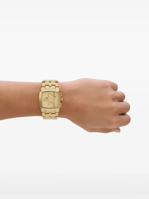 Diesel Cliffhanger 40mm Watch | Gold | FARFETCH