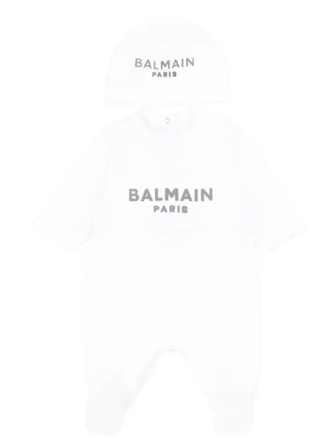 Balmain Kids Conjunto para bebê com logo