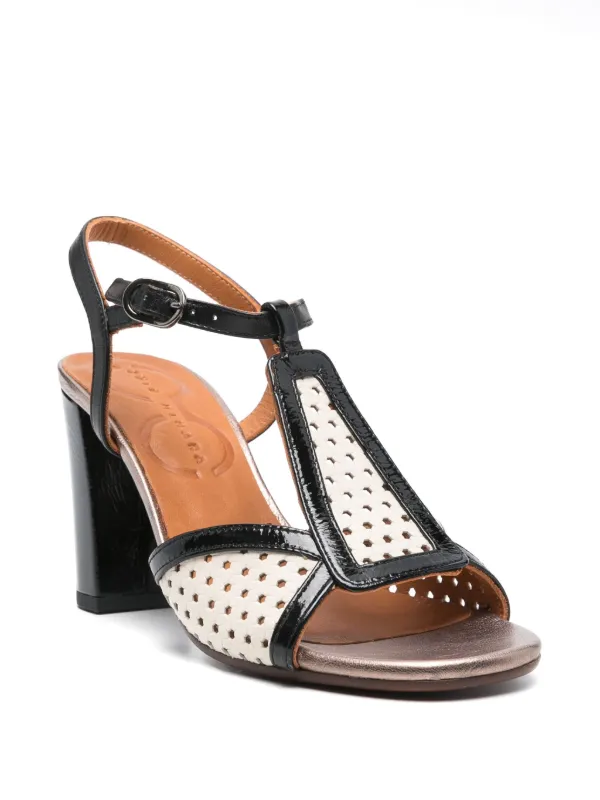 Chie Mihara 80mm Be Chill Sandals Black FARFETCH IN