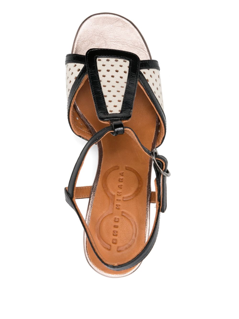 Chie Mihara 80 mm Be Chill sandalen Zwart