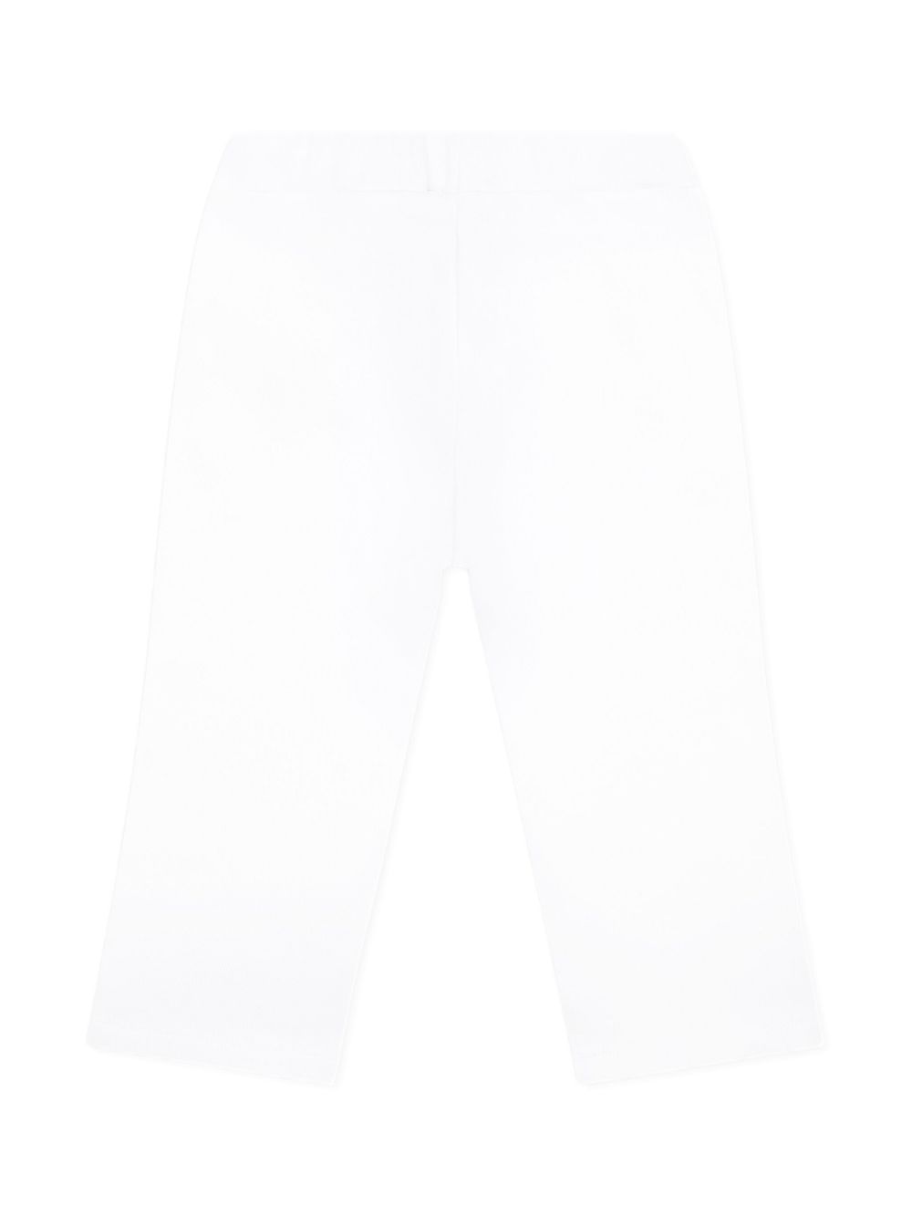 Balmain Kids engraved-buttons trousers - Wit