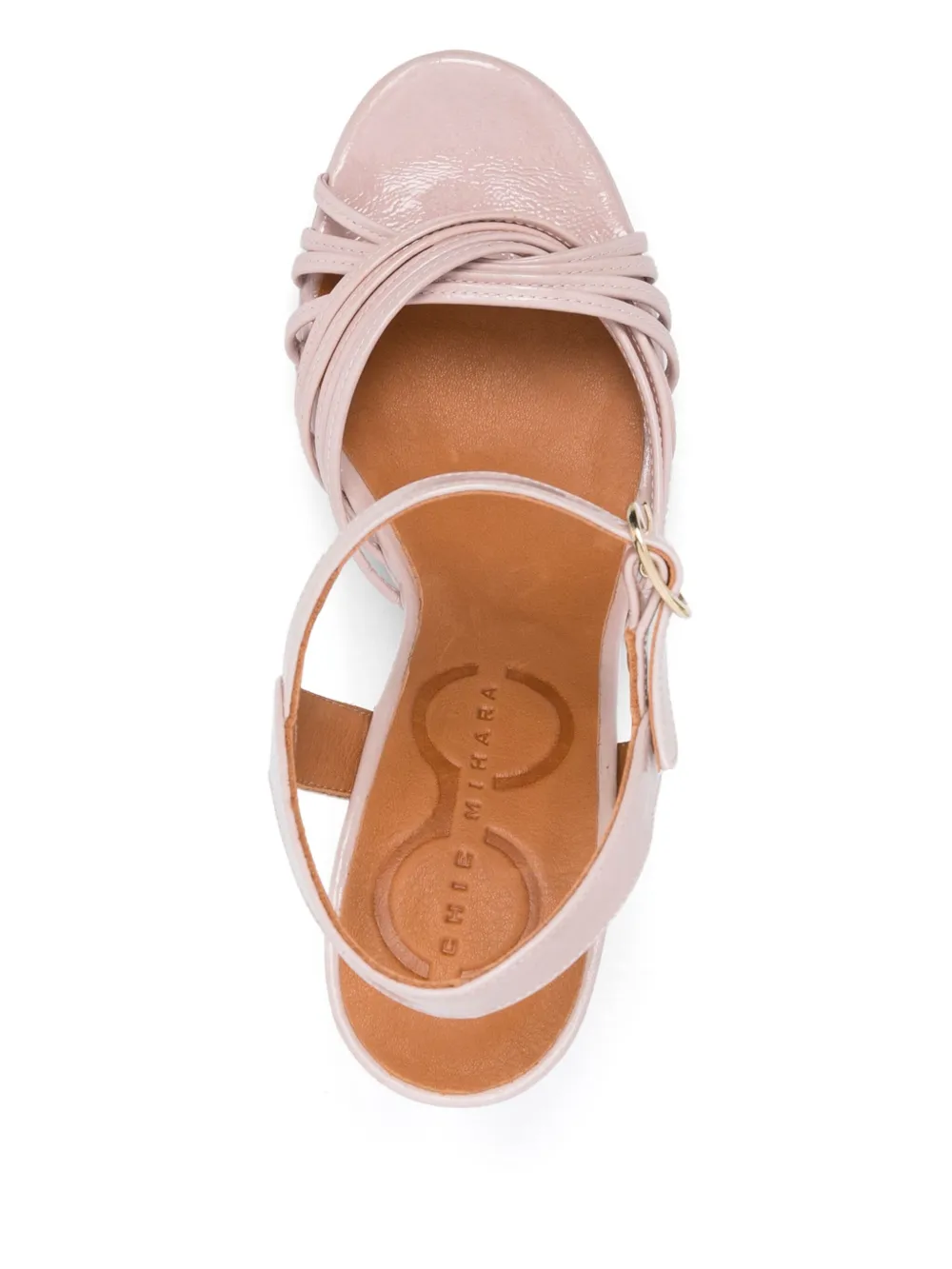 Chie Mihara 100 mm Caneti sandalen Roze