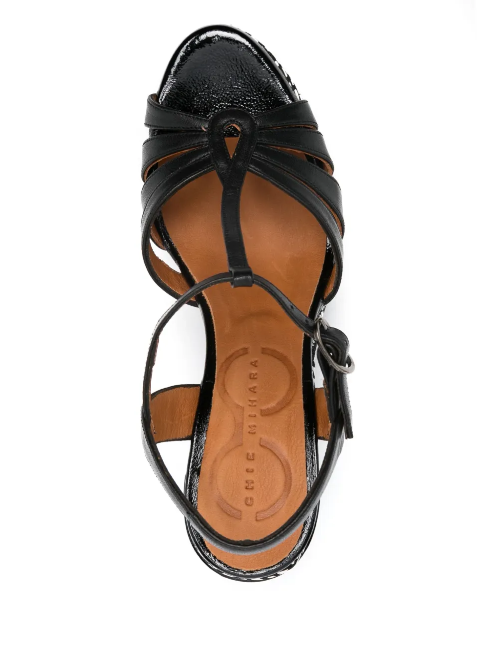 Chie Mihara 110mm Junni sandals Black