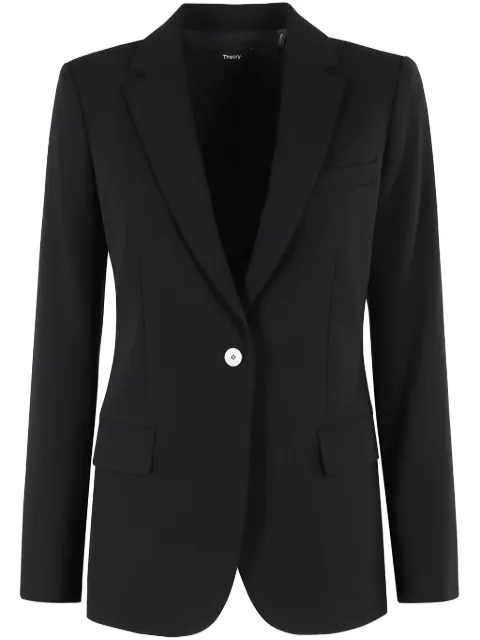 Theory blazer con solapas de pico