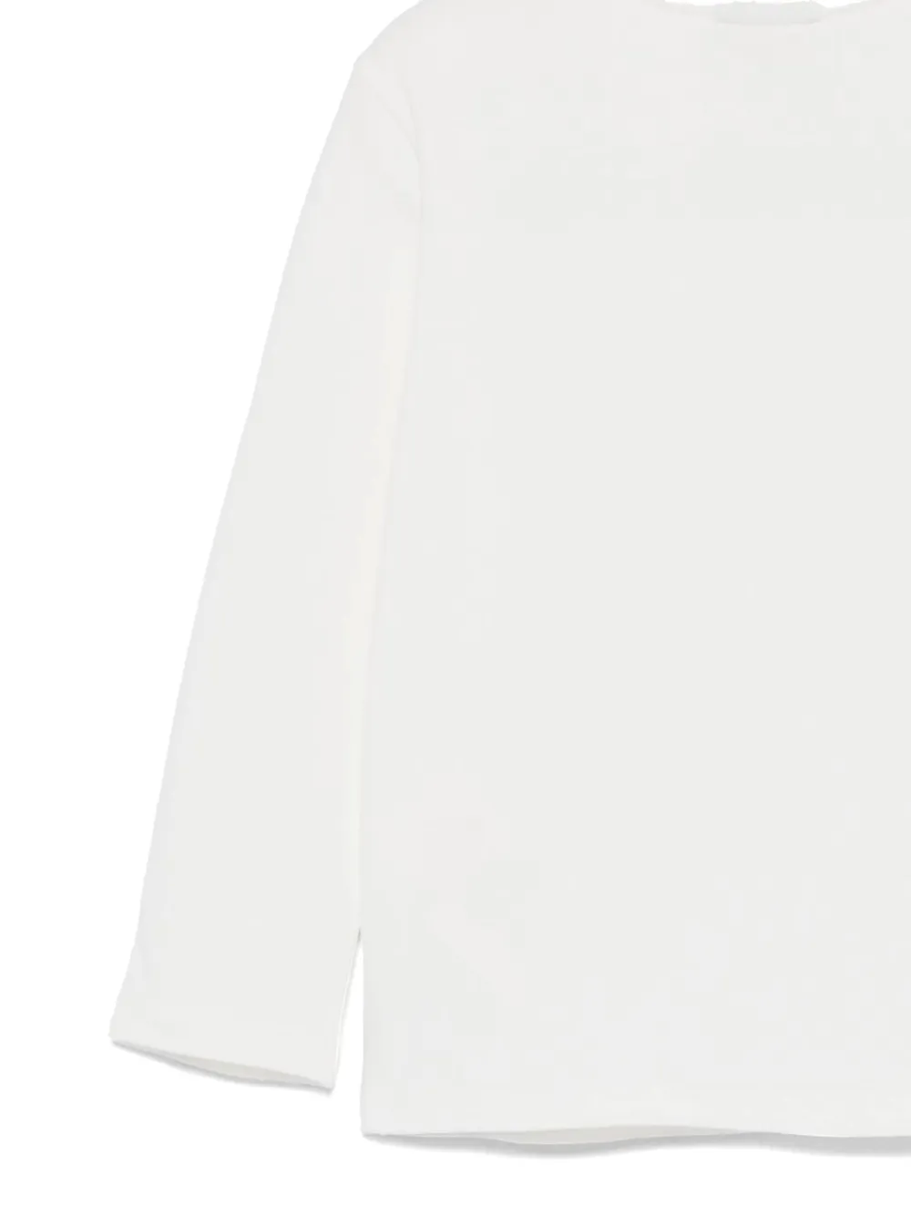 Fendi Kids T-shirt met lange mouwen Wit