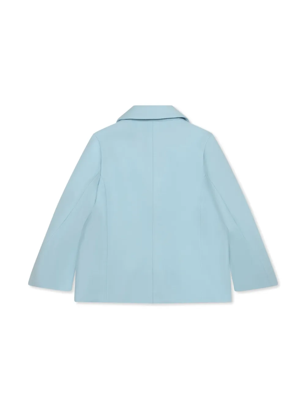 balmainkids Balmain Kids Blazer met dubbele rij knopen - Blauw