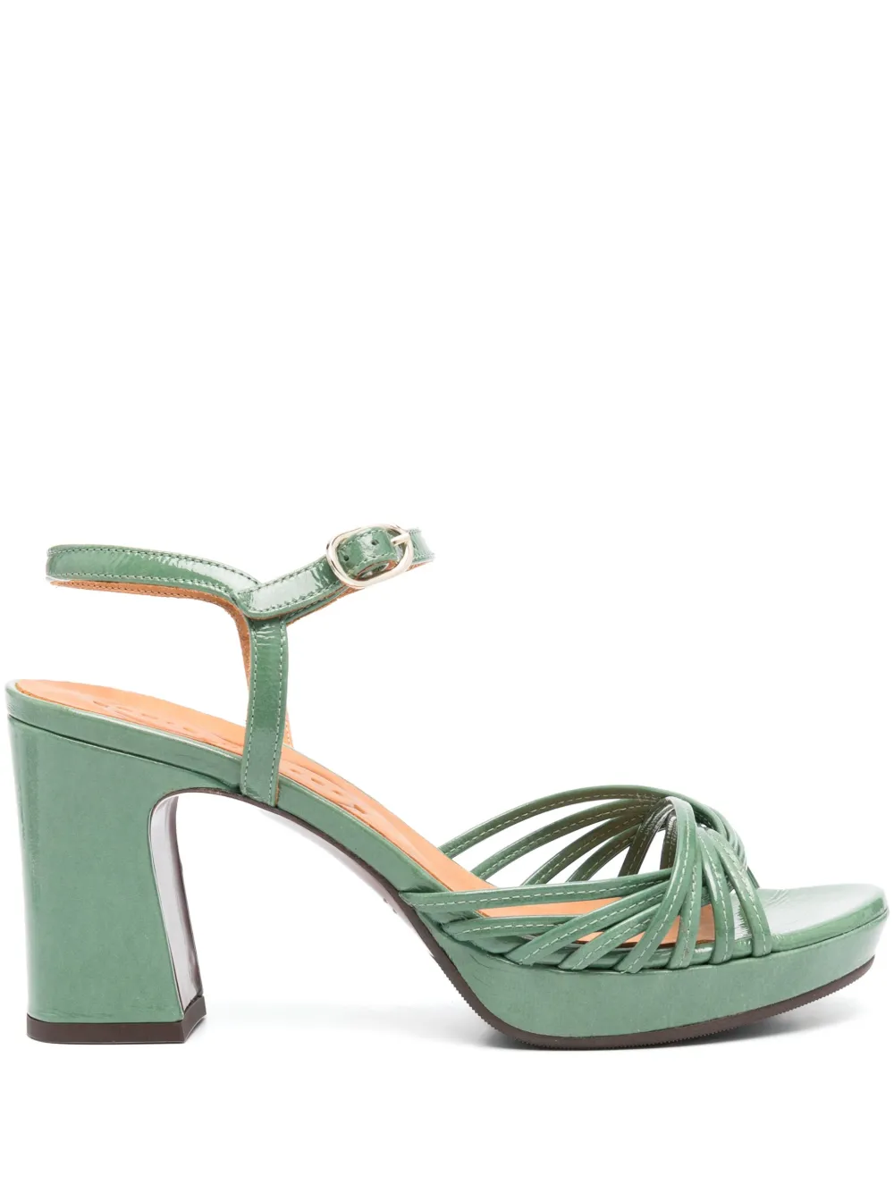 Chie Mihara 80mm Keske sandals Green