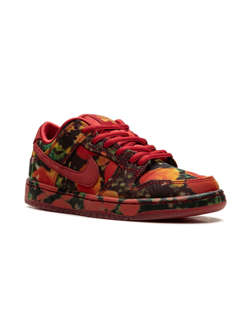 Nike Kids SB Dunk Low "The Wizard of Oz Varsity Red University Gold" sneakers Rood