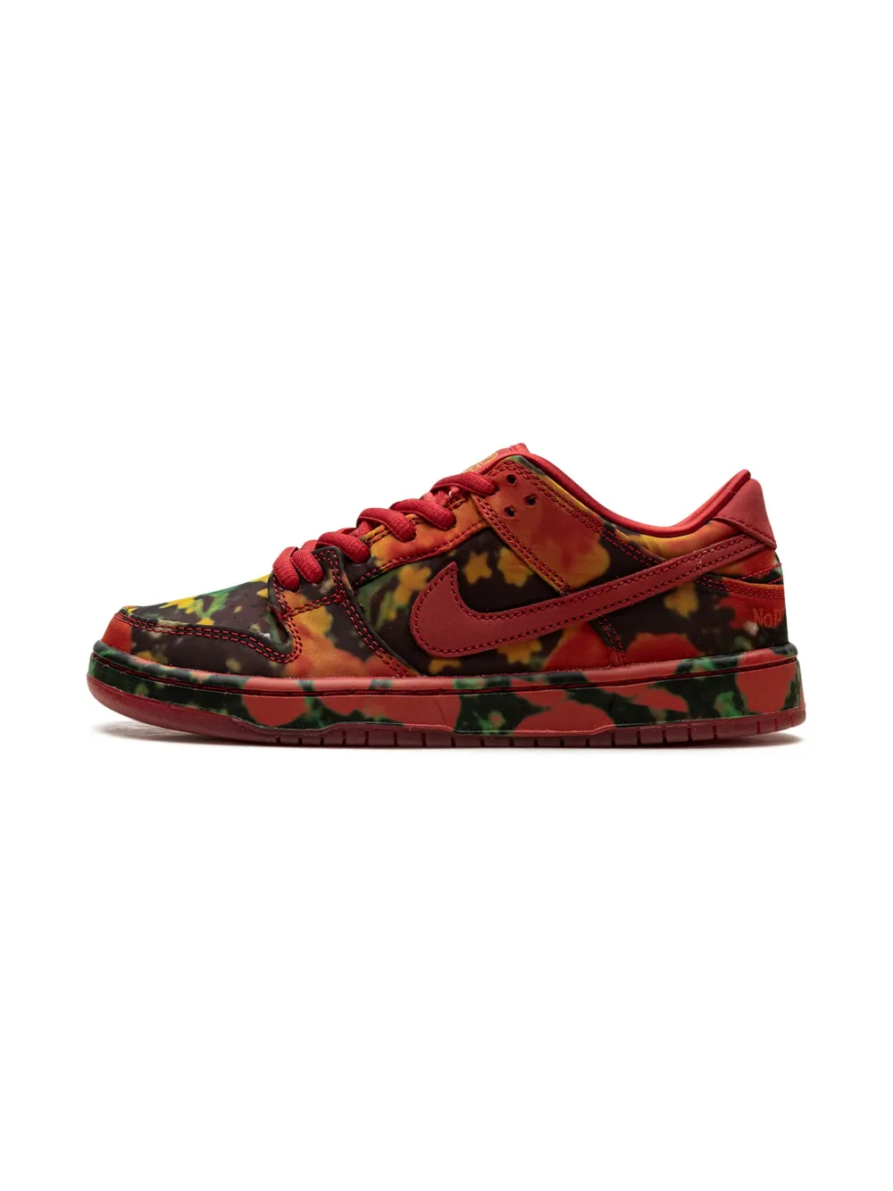 Nike Kids SB Dunk Low "The Wizard of Oz Varsity Red University Gold" sneakers Rood