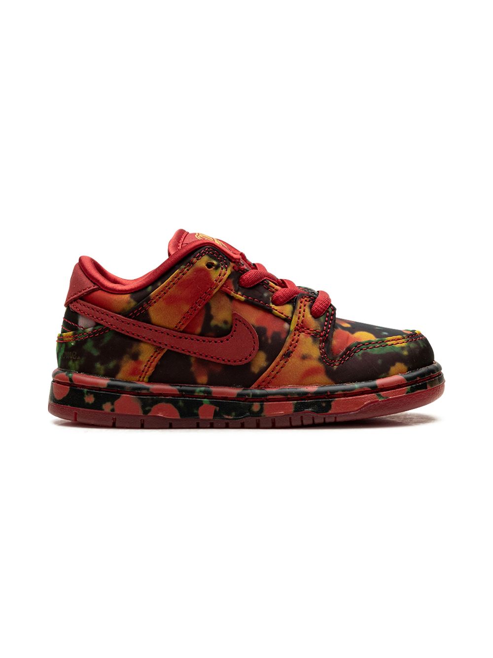 Nike Kids SB Dunk Low "The Wizard Of Oz - Varsity Red/University Gold" sneakers