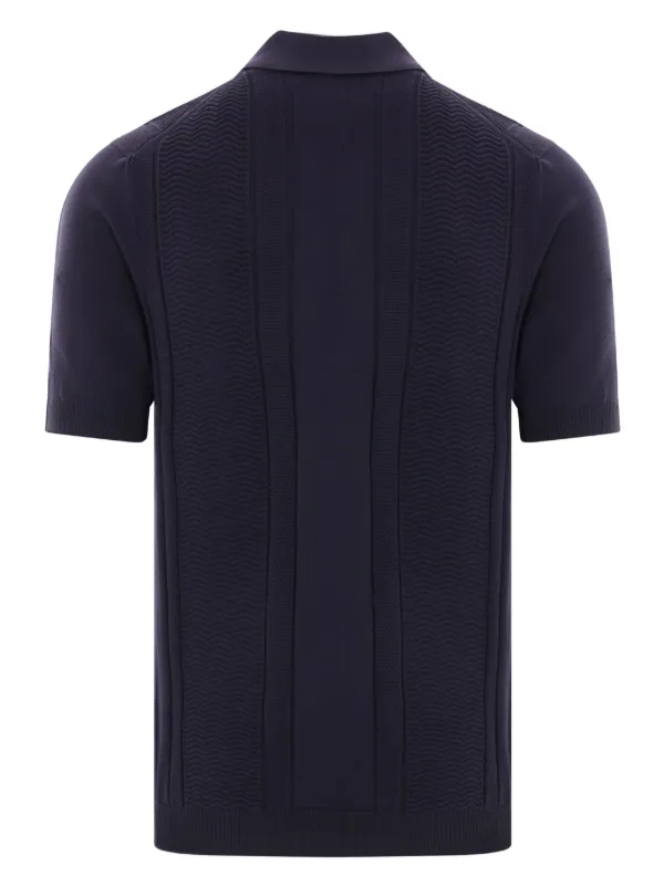 【保証書付】 ニット Cucinelli Brunello ポロシャツ JP FARFETCH | ブルー | トップス