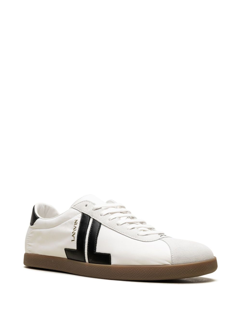 Lanvin Glen "White/Black" sneakers - Wit